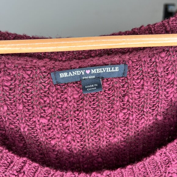 BRANDY MELVILLE Women's Crewneck Sweater - Picture 5 of 6